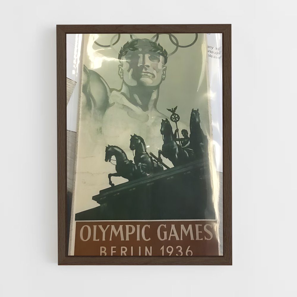 Poster L'Histoire En Pages – affiche Jeux Olympiques (vue 5)